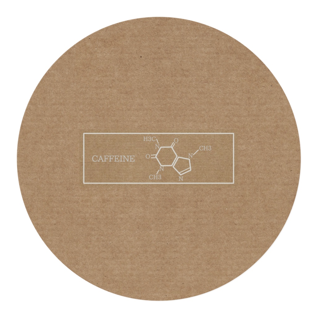 構造式シリーズ「かふぇいん」マスキングテープ