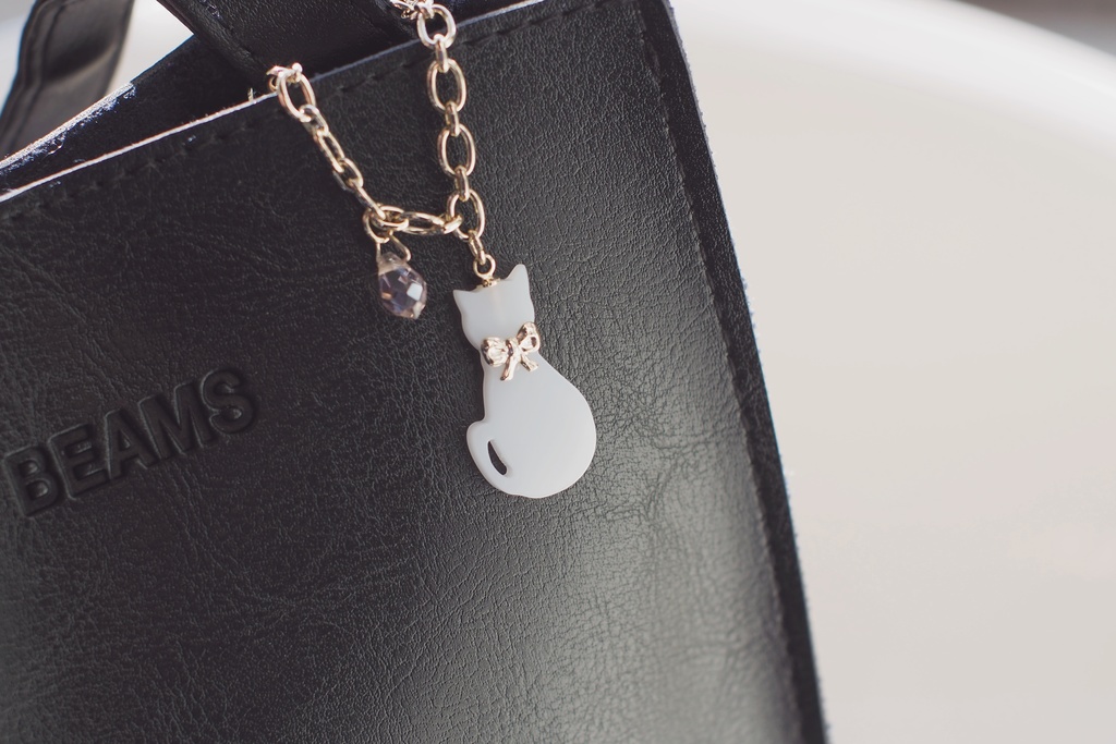 猫さんのバックチャーム