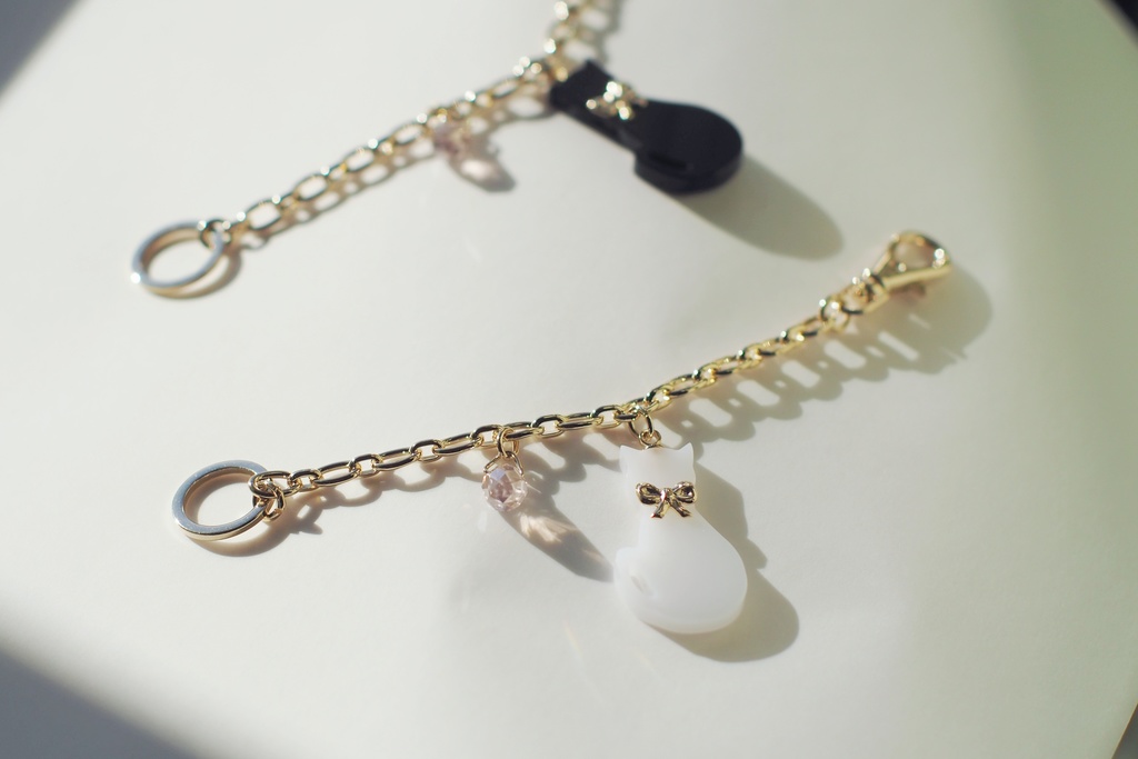 猫さんのバックチャーム