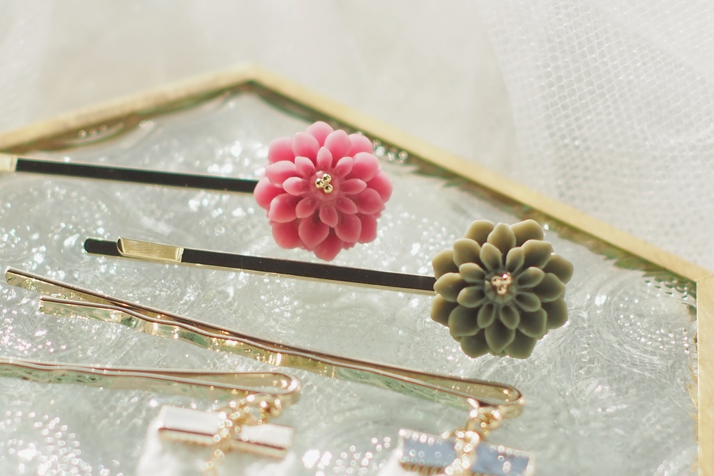 大正浪漫の髪飾りセット