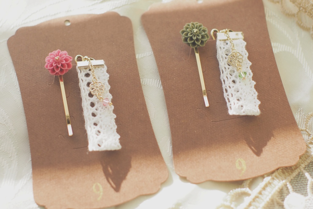 大正浪漫の髪飾りセット