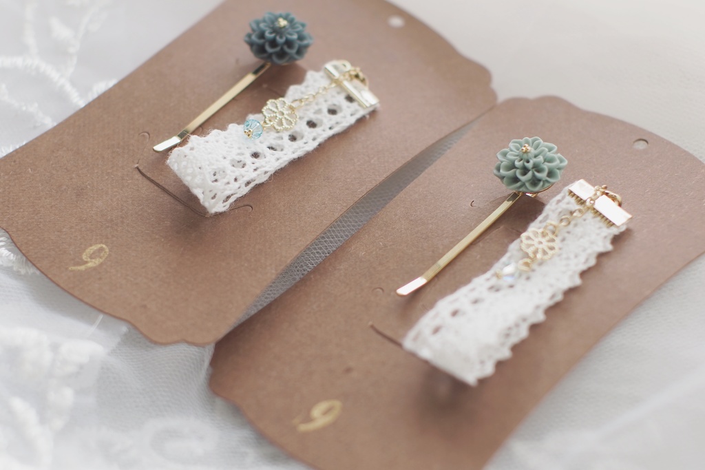 大正浪漫の髪飾りセット