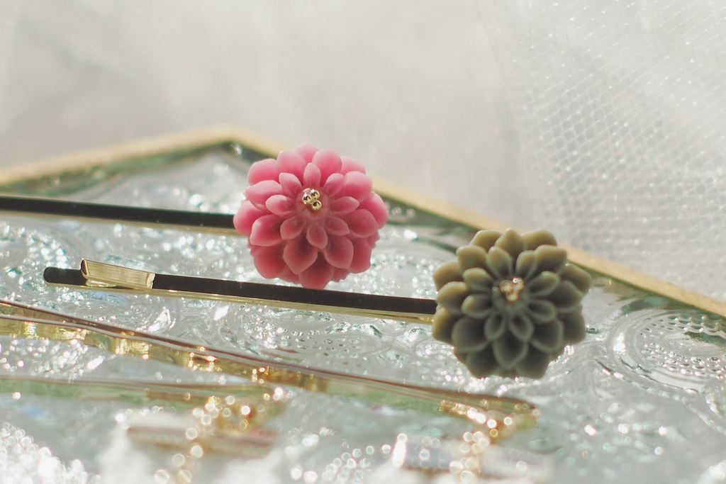 大正浪漫の髪飾りセット
