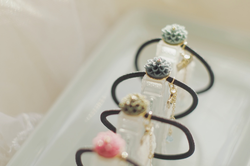 大正浪漫の髪飾り ~ヘアゴムVer.~