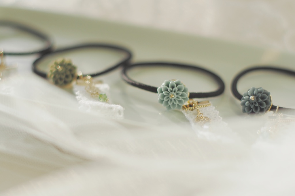 大正浪漫の髪飾り ~ヘアゴムVer.~