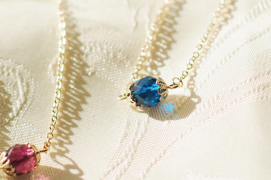 オリエンタルガラスのブレスレット