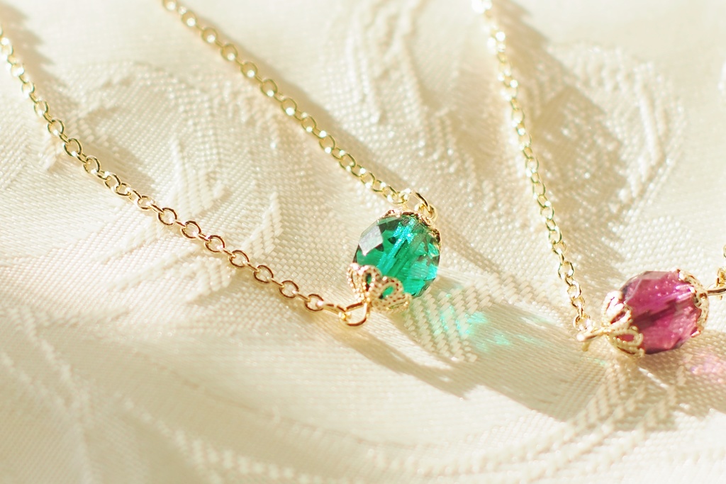 オリエンタルガラスのブレスレット