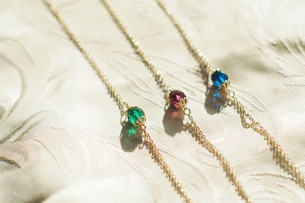 オリエンタルガラスのブレスレット