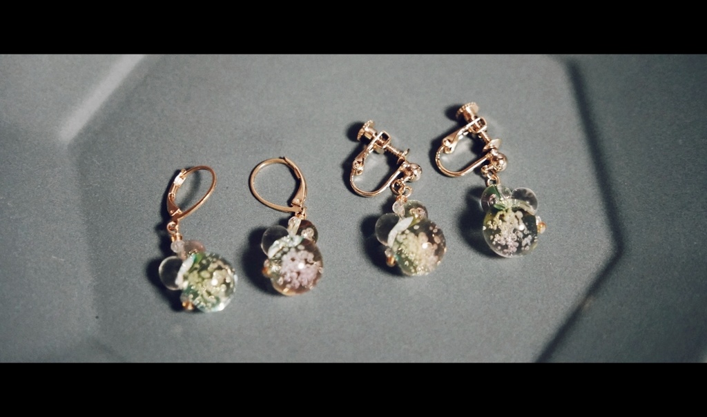 イヤリングに変更する