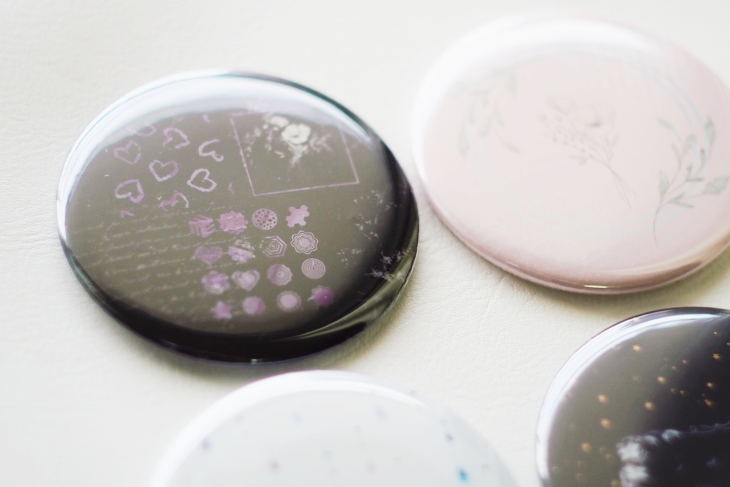 円形ミラー (片面鏡)