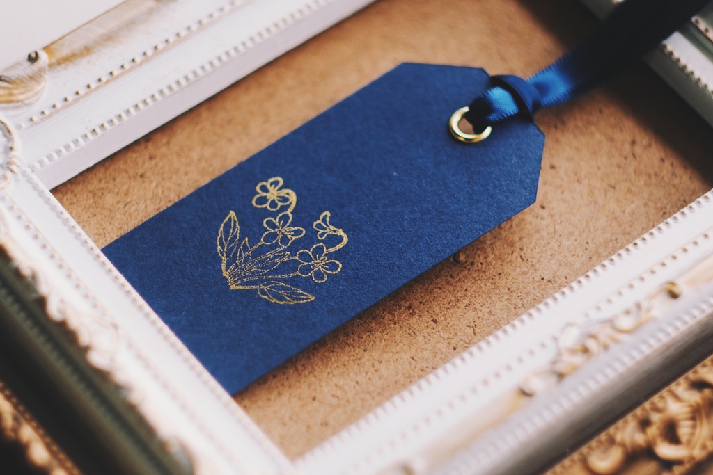 植物の栞 -Midnight Blue-