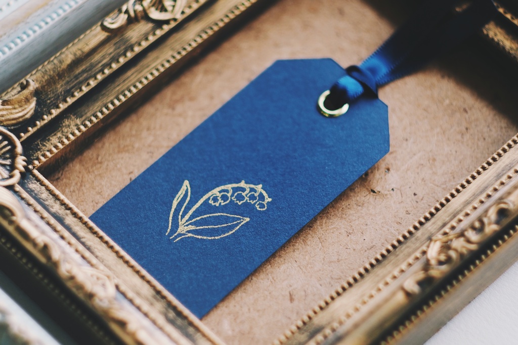 植物の栞 -Midnight Blue-