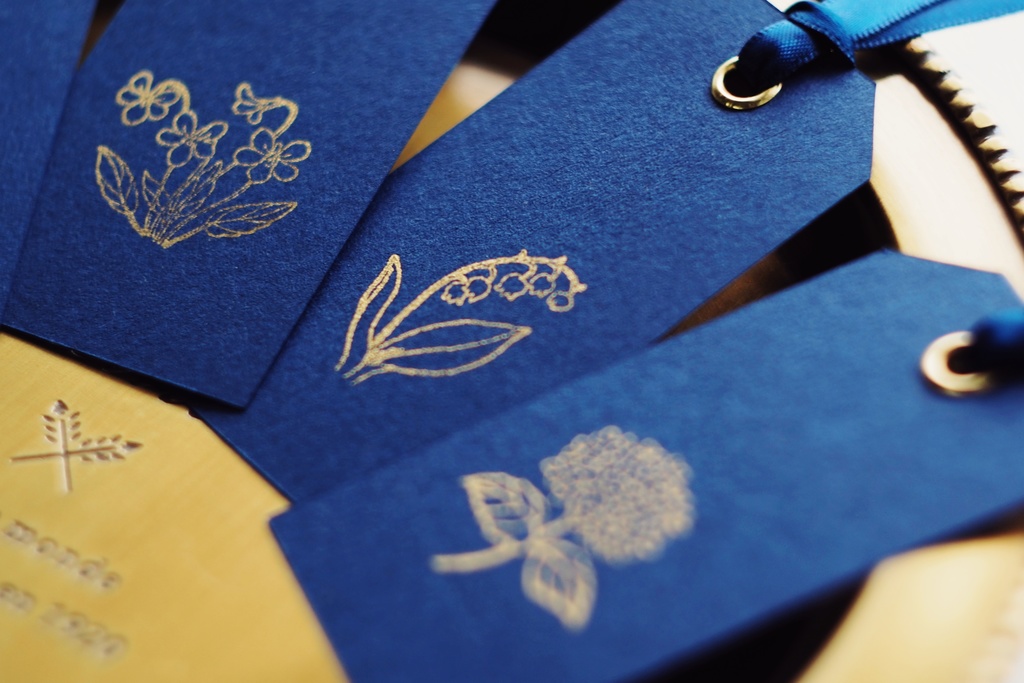 植物の栞 -Midnight Blue-