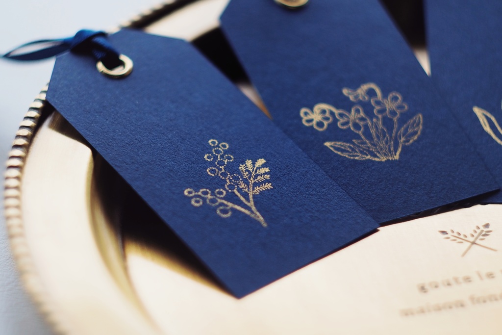 植物の栞 -Midnight Blue-