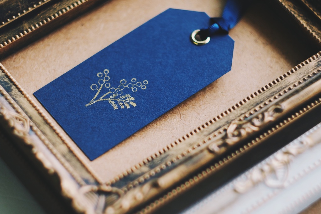 植物の栞 -Midnight Blue-