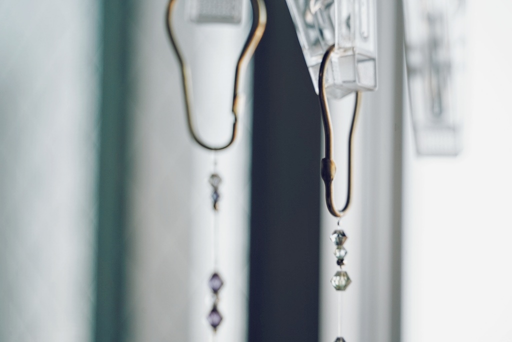 真鍮金具のアンティーク調サンキャッチャー