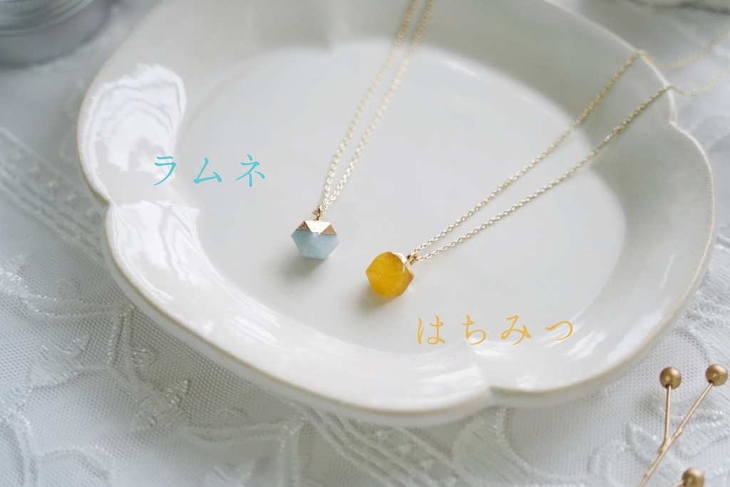 Natural stone ネックレス