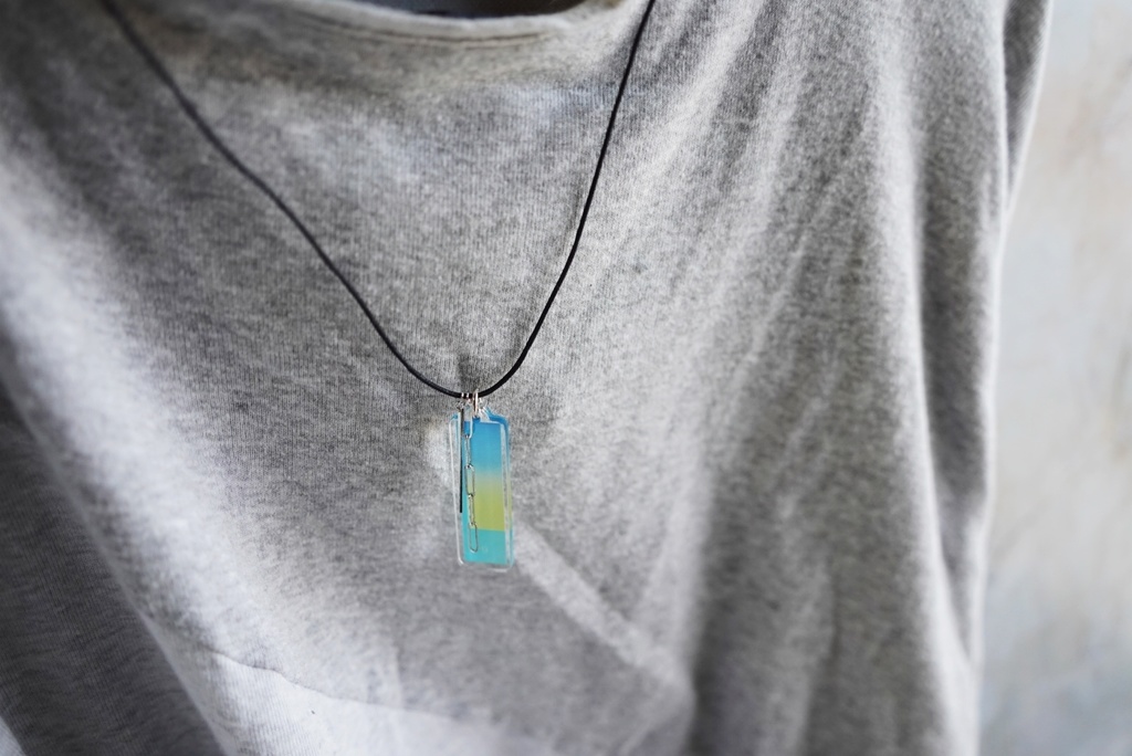 【ツキノミチカケ】ネックレス