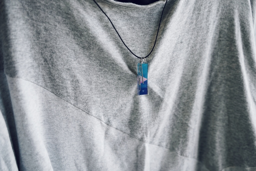 【ツキノミチカケ】ネックレス