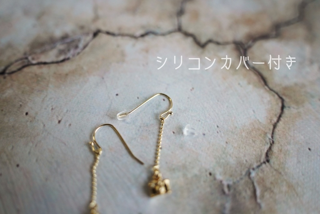 ミニカメラの耳飾り