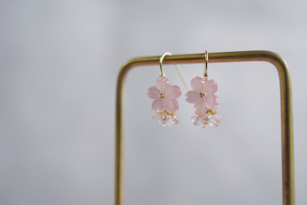 桜の耳飾り