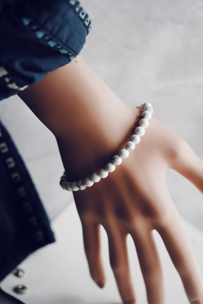 天然石の数珠ブレスレット