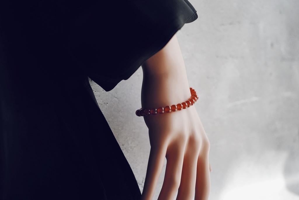 天然石の数珠ブレスレット