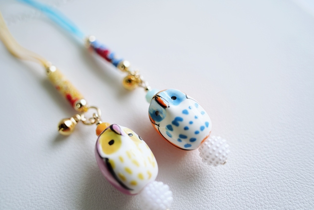 フクロウの根付け