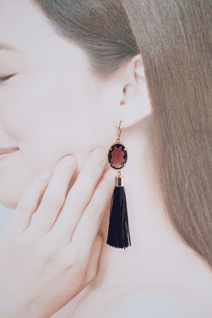 煌めくジュエルの耳飾り