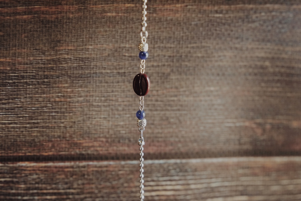 珈琲豆の眼鏡チェーン