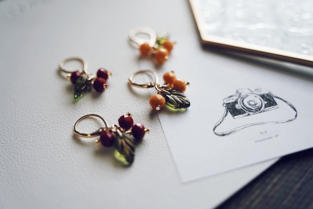 冬果実の耳飾り