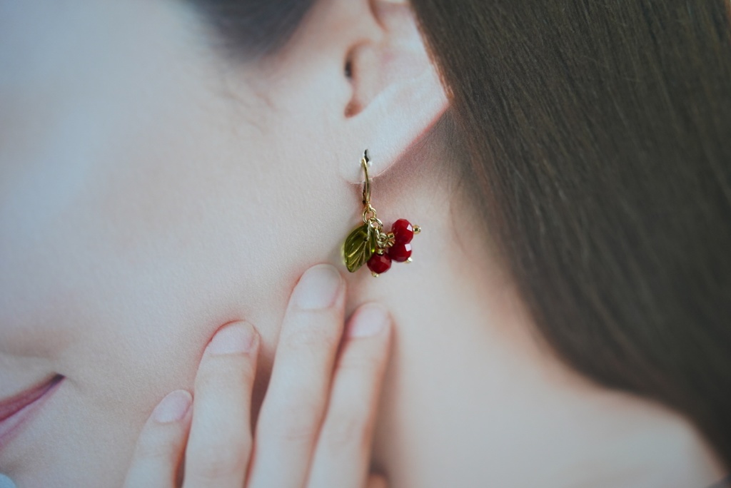 冬果実の耳飾り