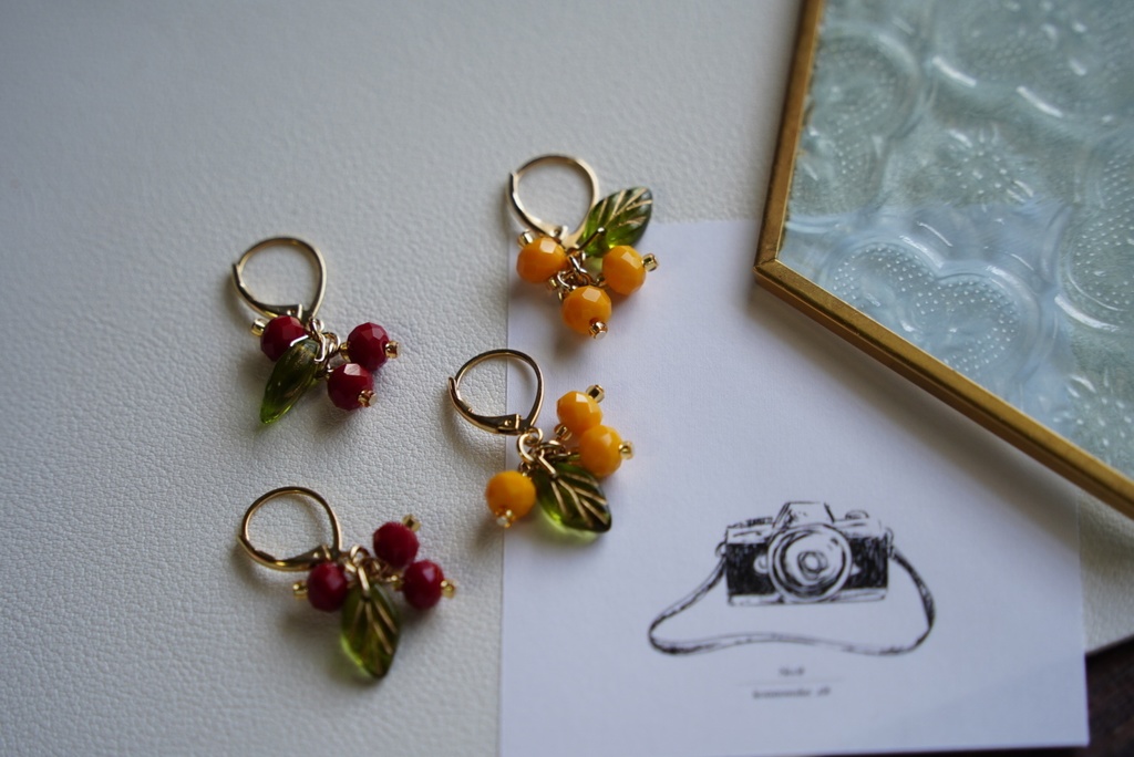 冬果実の耳飾り