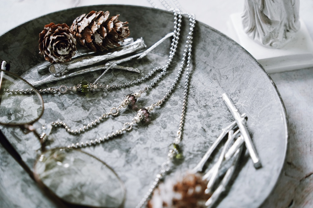 ランタンの眼鏡チェーン