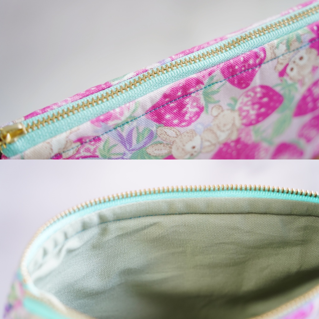 シンプルなポーチ