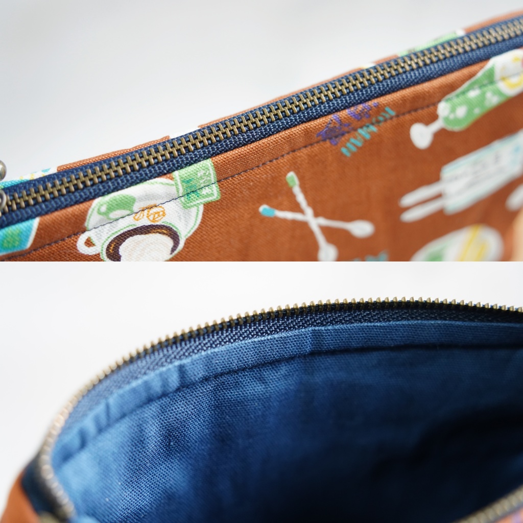 シンプルなポーチ