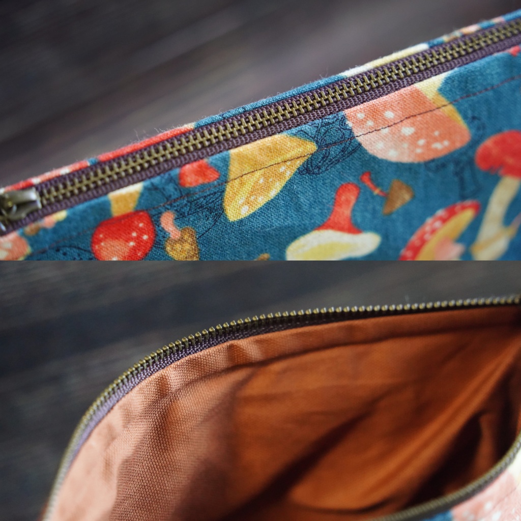 シンプルなポーチ