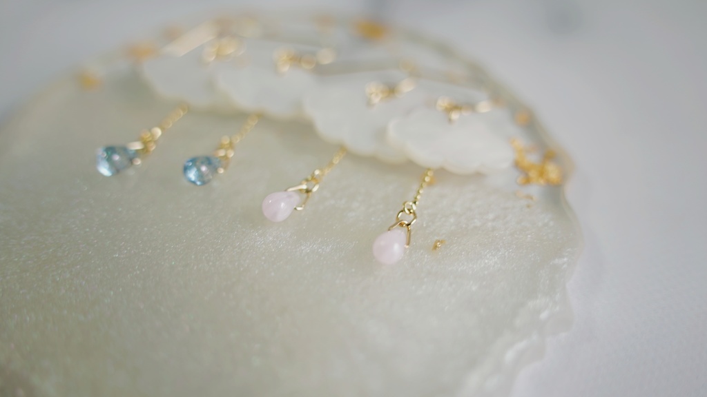 雨降りの耳飾り