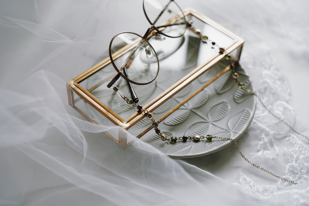 Japanese color の眼鏡チェーン