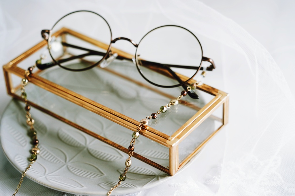 Japanese color の眼鏡チェーン