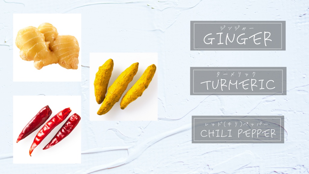 スパイスカラーのロングネックレス