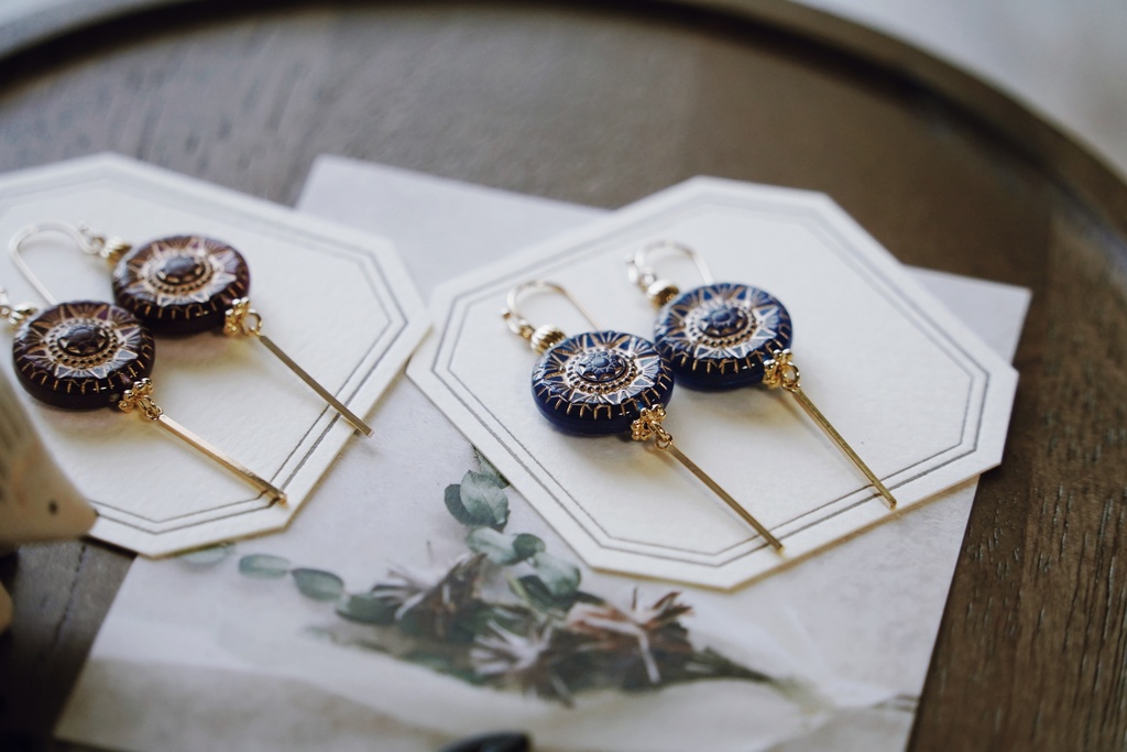 魔法陣の耳飾り