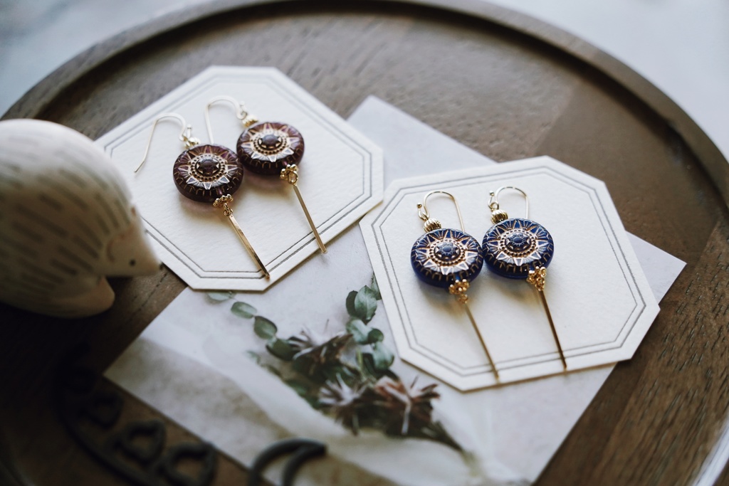 魔法陣の耳飾り