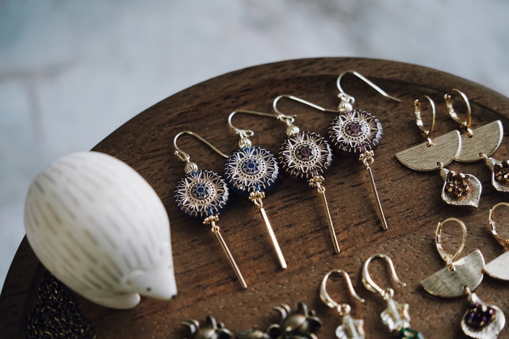 魔法陣の耳飾り