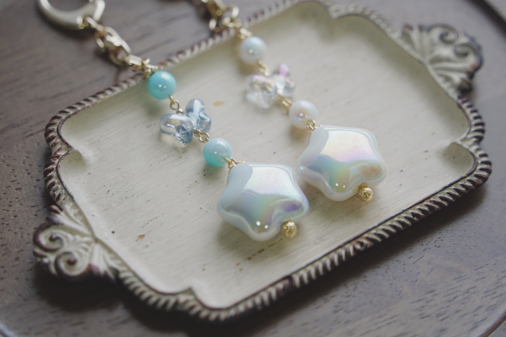 ミルキースターのキーホルダー