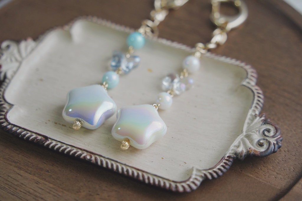 ミルキースターのキーホルダー