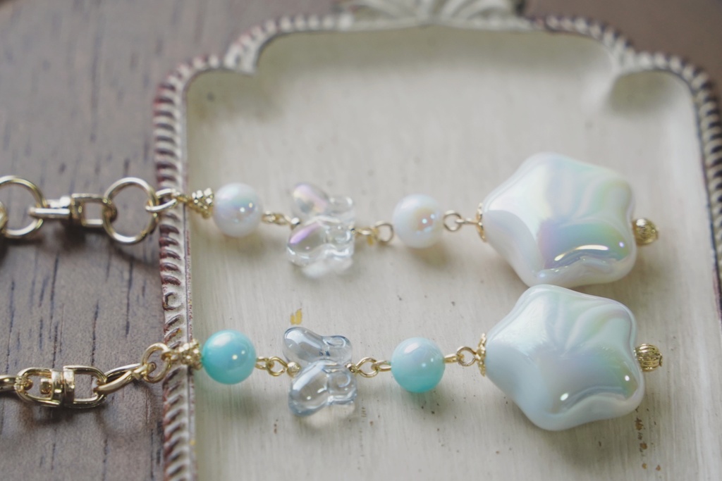 ミルキースターのキーホルダー