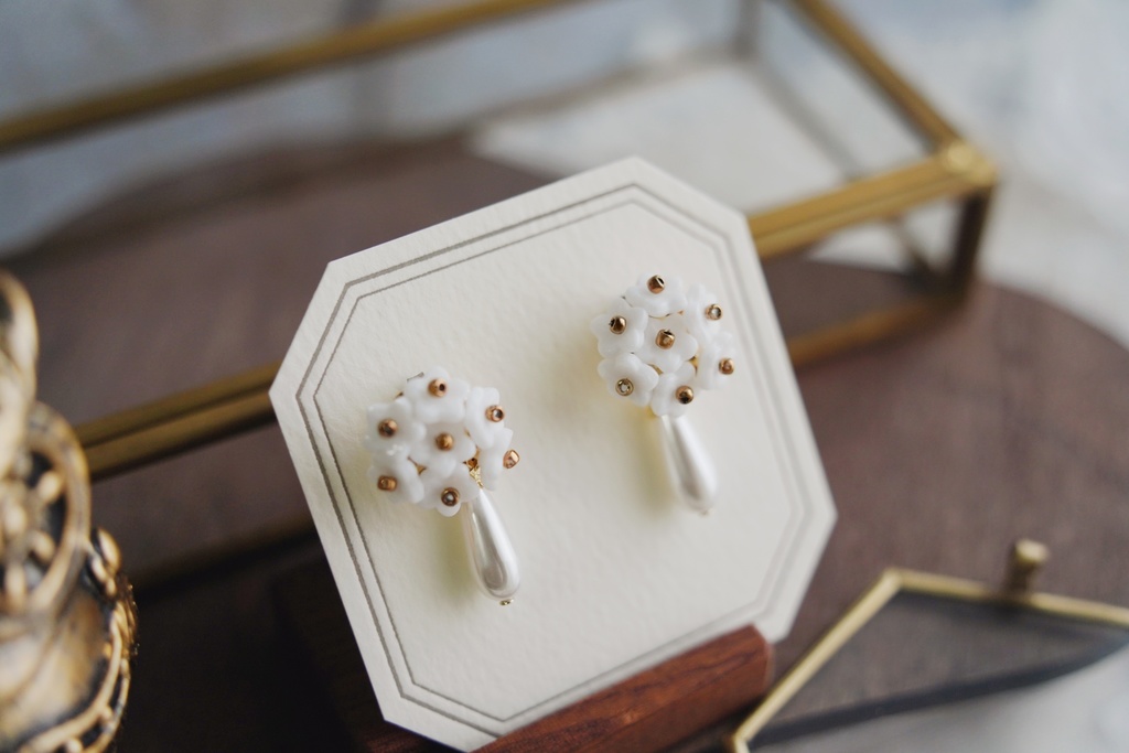 2wayな耳飾り【花束】