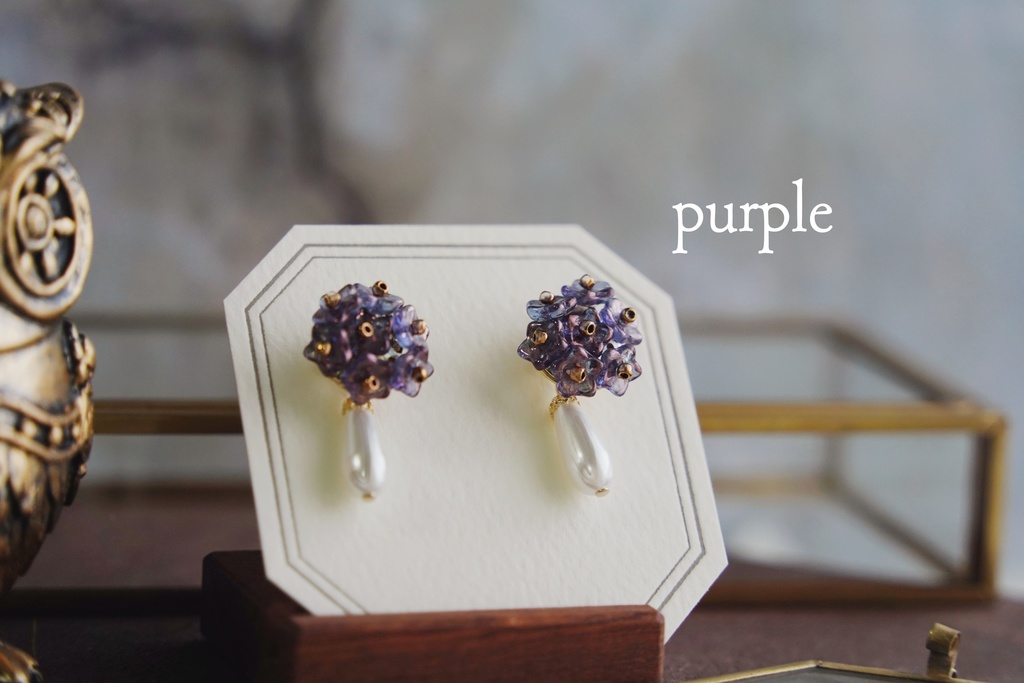 2wayな耳飾り【花束】