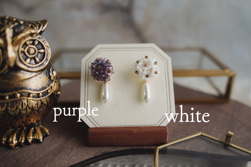 2wayな耳飾り【花束】